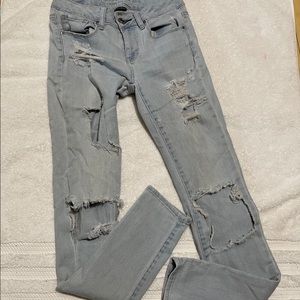 American eagle ripped jeans